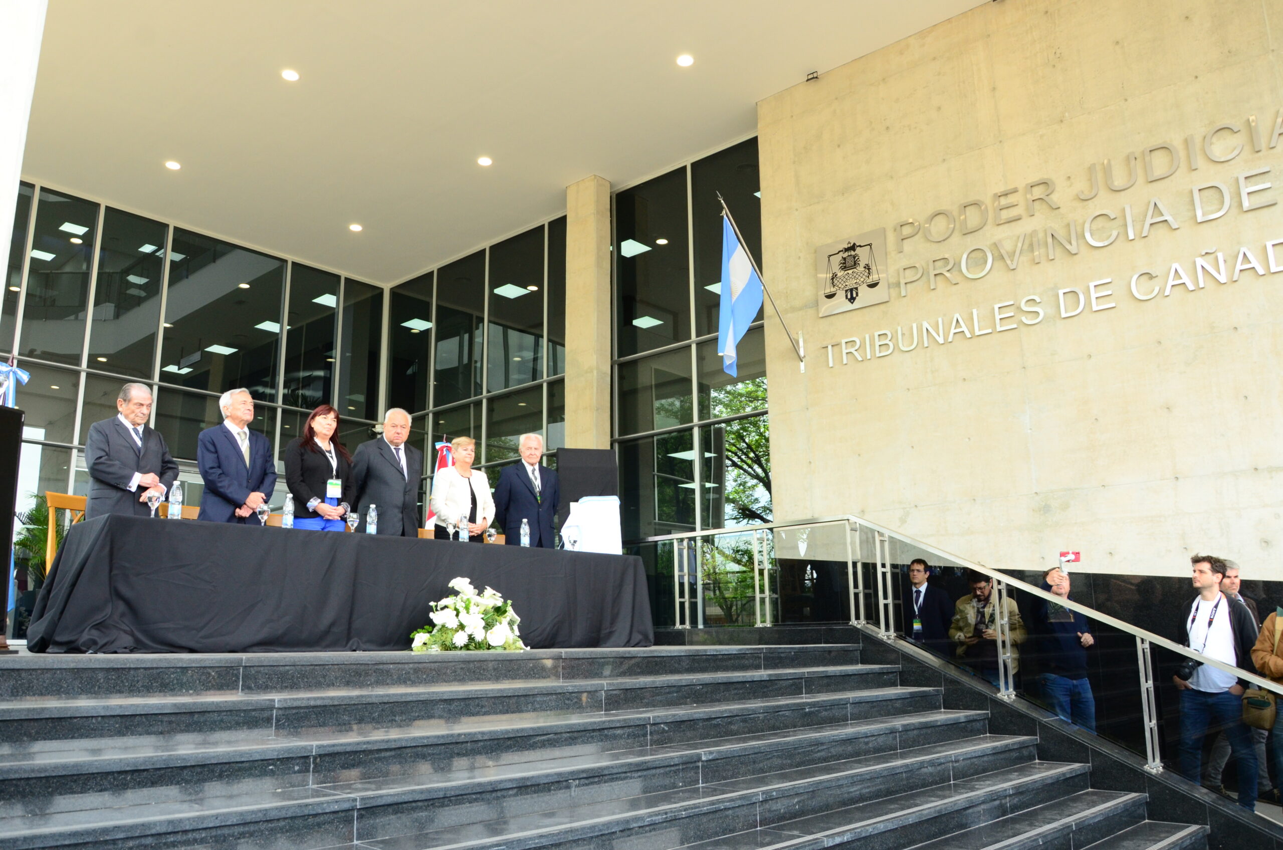 LA CORTE SUPREMA INAUGURÓ EL NUEVO EDIFICIO DE LOS TRIBUNALES DE CAÑADA DE GÓMEZ